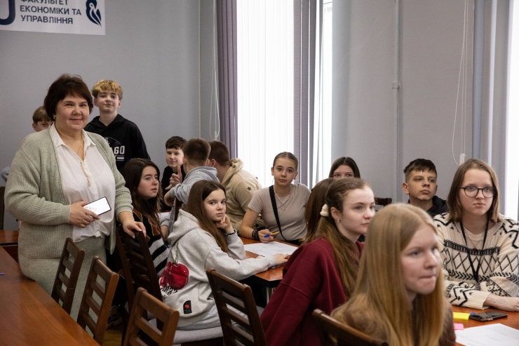 Проєктування бізнесу: Школярі Тернополя опановували секрети успішної моделі у ЗУНУ