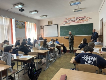 Духовно-патріотичний захід &laquo;Хоробрий воїн&raquo; з  Міжнародною асоціацією &laquo;ГЕДЕОН&raquo;